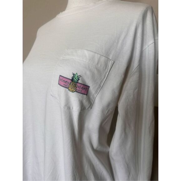 Vineyard Vines Martha’s Vineyard Men’s XL Pina Colada Pineapple Coconut White Lo - Picture 6 of 8